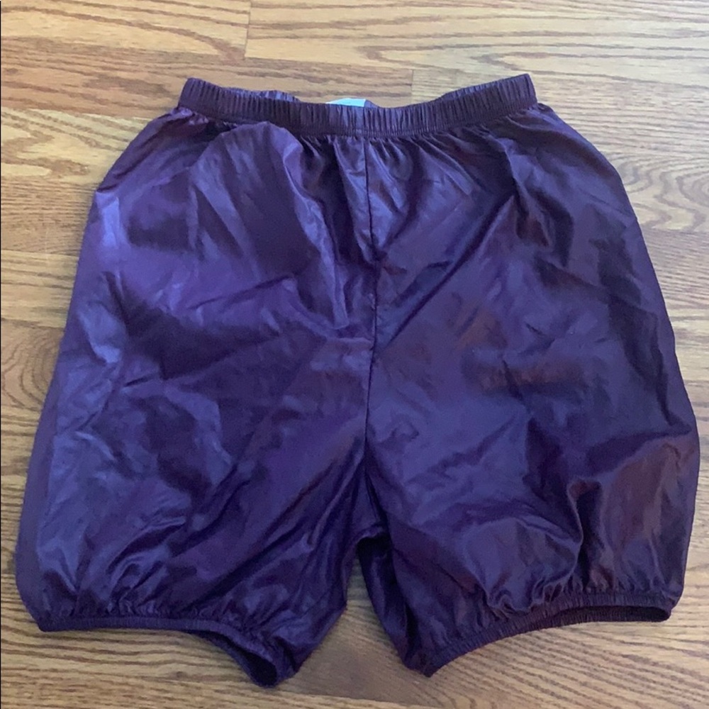 Body wrappers trash bag ballet warm up shorts